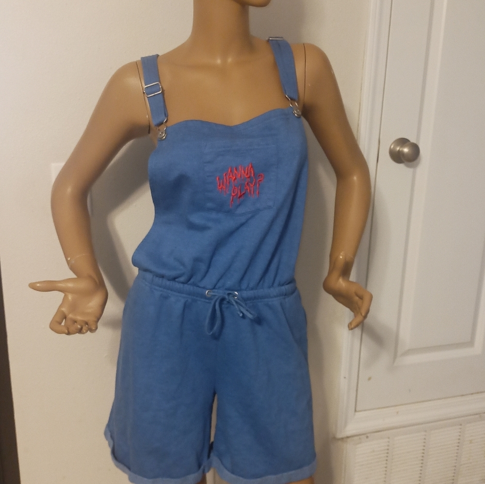Universal Studio Halloween Horror Nights Child's Play Chucky Overalls